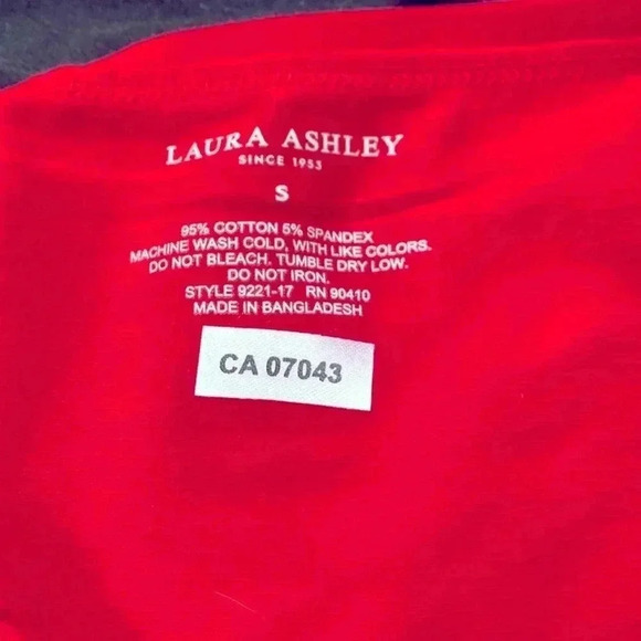 Laura Ashley, NWOT, two pairs of underwear, one  red one black - Picture 1 of 5